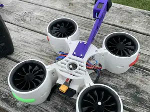 Quadcopter Drone 70mm EDF with camera mounts