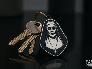 The Nun keychain