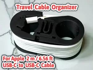 Travel Organizer For USB-C to USB-C Apple 2m Cable
