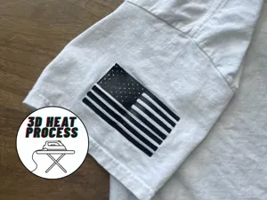 American Flag T-Shirt Sleeve Print