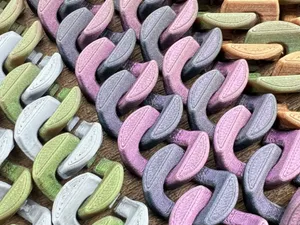Custom Multicolor - Cuban Link, No AMS