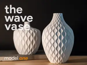 Wave Vase Model One - Contemporary Vase Design