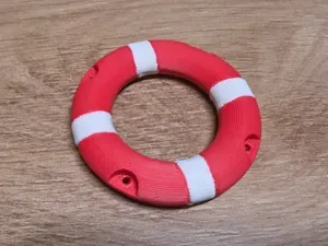 Fully Parametric Lifebuoy for RC Boats & Models