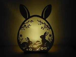 Ostern Hase LED Deko