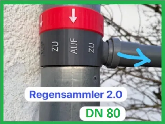 Regensammler 2.0 - Regendieb DN 80