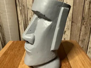 Moai Statue 2-Part Mold (Concrete & Plaster)