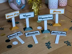 Buffet Labels / Table Food Signs