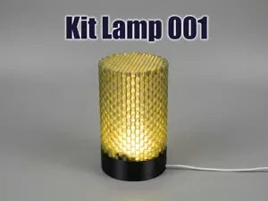Modern Woven Lamp - Bambu Lab LED Kit 001
