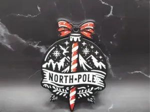 Ornement de Noël Pôle Nord