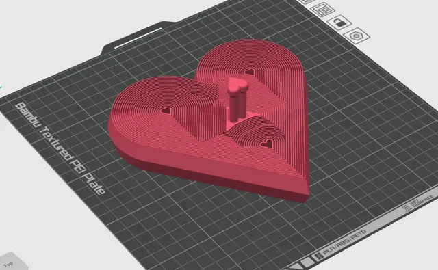 Love Heart in Heart Fidget toy — Фото 2 из 4