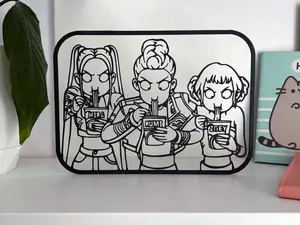 K-Pop Demon Hunters Ramen Wall Decor