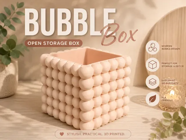 Bubble Box – Modern Storage & Decor Box — Image 2 of 6