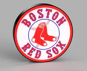 Boston Red Sox Lamp
