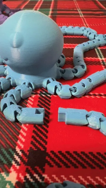 Happy Little Flexi Octopus "As Long As You Want" — Image 4 of 15
