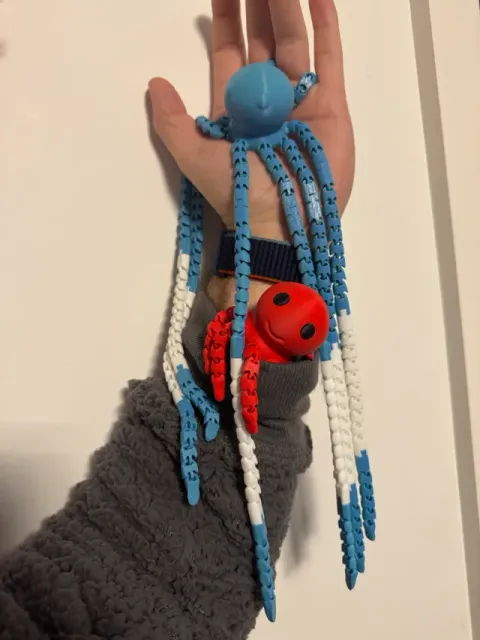 Happy Little Flexi Octopus "As Long As You Want" — Image 7 of 15