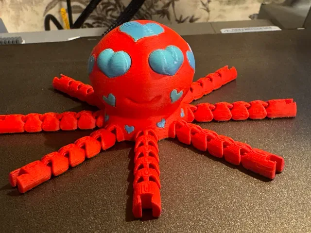 Happy Little Flexi Octopus "As Long As You Want" — Image 2 of 15
