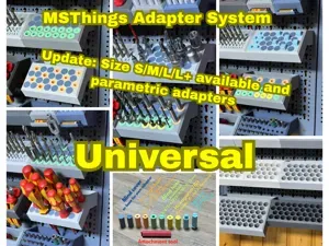 Anpassbarer Universal Halter Küpper Lochwand