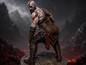 Kratos Twerking Bust