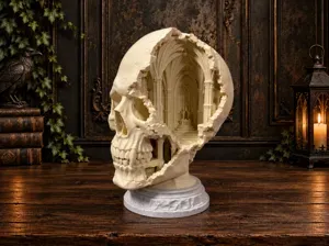 The Vampire's Cathedral - Gothic Skull Ruins