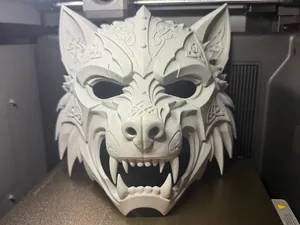 Norse Wolf Mask