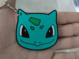 Bulbasaur 3D Face Keychains