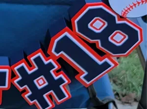 Varsity Banner Numbers Charms