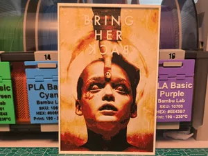 Bring Her Back Movie Poster - Hueforge Art