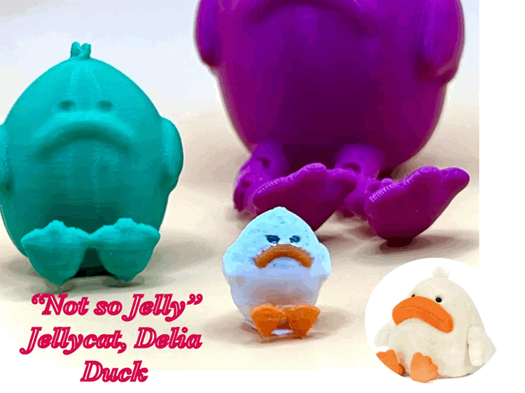 "Not so Jelly", Jellycat Delia Duck