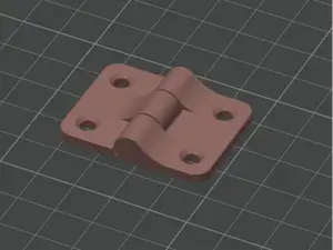 Cerniera 40 mm x 30 mm stampa in loco