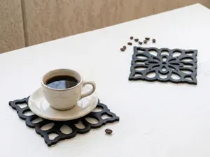 Modern Geometric Coasters & Trivets