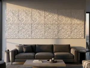 Infinite Wave Wall Art | Modular 3D Panels