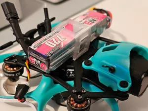 DollyFly16 battery holder for Gaoneng 2S 720mAh