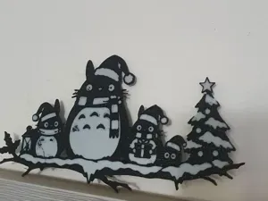 totoro ghibli 2d natale