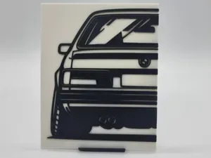 2D Wall Art BMW E24 635 CSi