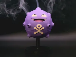 KOFFING POKEMON INCIENSE BURNER