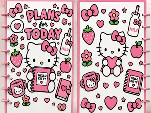 A5 Kitty Notebook Planner