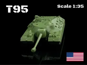Super Heavy Tank T95 Scale 1:35 World of Tanks