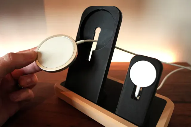 Apple iPhone & Watch Charging Stand - Foxwood — Image 2 of 7