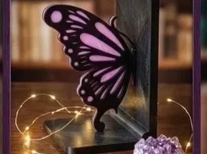Enchanted Butterfly Bookend