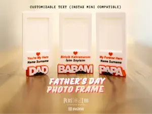 Father’s Day Photo Frame – Customizable Text