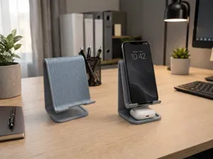 Modern Minimalist Smartphone & Pods Stand