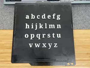 Lower Case Alphabet Letters