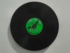 Retro Vinyl Wall Clock – Music Style Decor