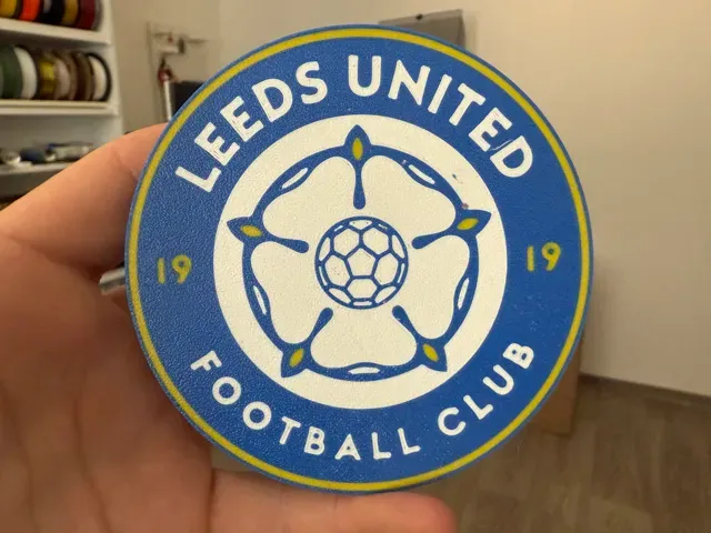 Leeds United coaster — Image 2 of 3