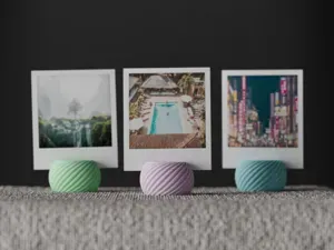 Photo Holder. Instax and Polaroid photo stand.