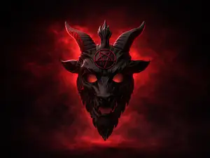 Baphomet Maske – Detailed Demon Mask