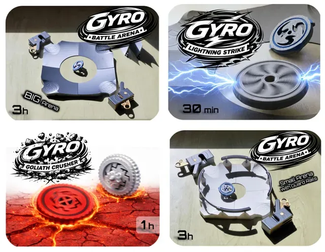 Gyro Turbo Launcher - Spinning Top — Image 17 of 17