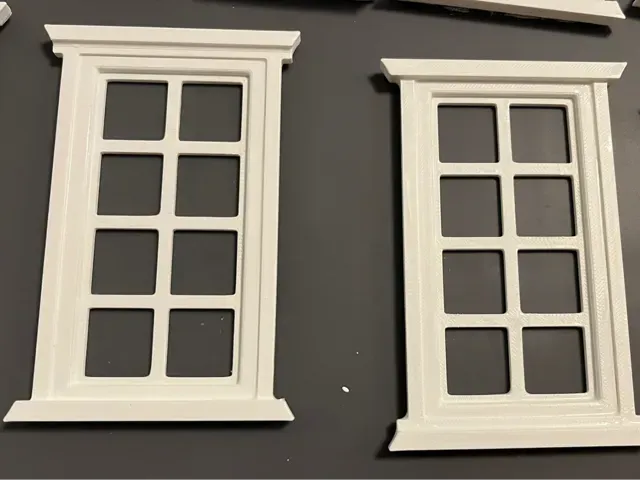 Window for a dollhouse (3 sizes)