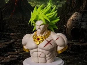 Buste Broly Dragon Ball Z AMS