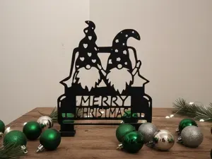 Dekoaufsteller Wichtl / Merry Christmas